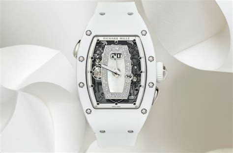 richard mille blanche prix|richard mille montre femme.